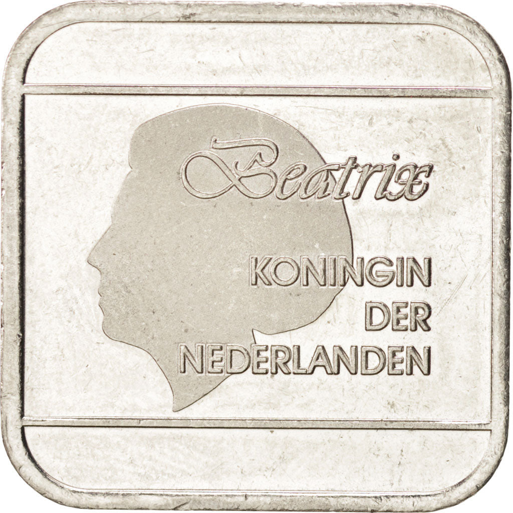 ARUBA, 5 Florin, 1995, Utrecht, KM #12, AU(50-53), Nickel Bonded Steel, 26, 8.63