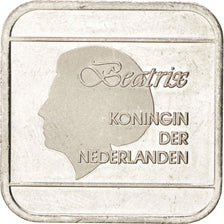 ARUBA, 5 Florin, 1995, Utrecht, KM #12, AU(50-53), Nickel Bonded Steel, 26, 8.63