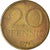 Moneda, REPÚBLICA DEMOCRÁTICA ALEMANA, 20 Pfennig, 1971