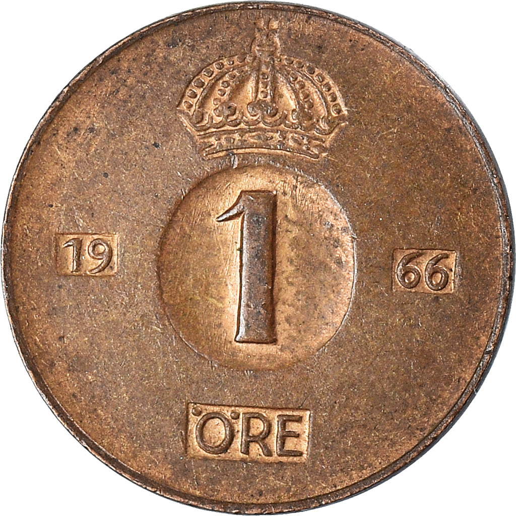 Moneta, Svezia, Ore, 1966