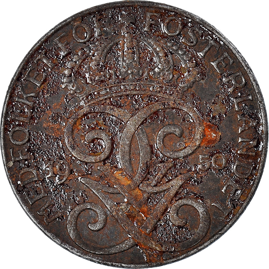 Moeda, Suécia, 2 Öre, 1950