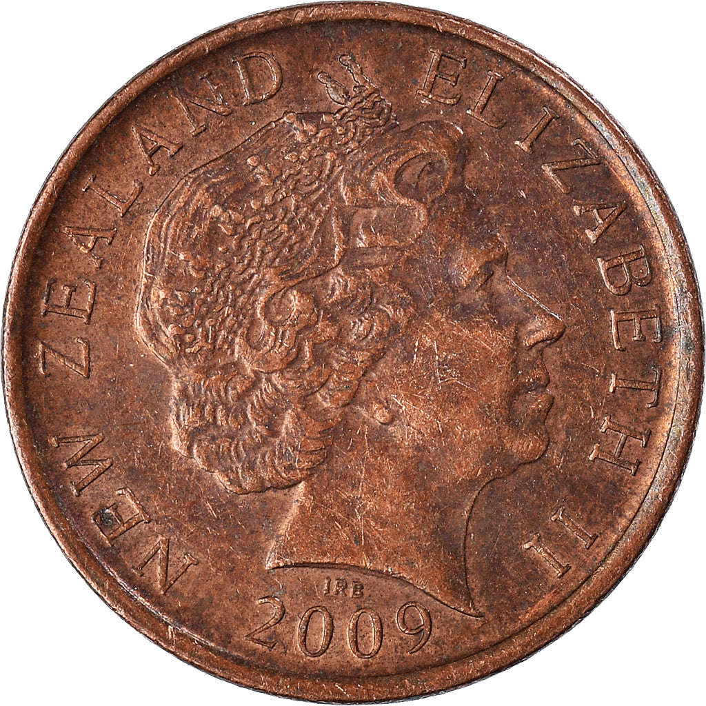Coin, New Zealand, 10 Cents, 2009