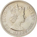 EAST CARIBBEAN STATES, 50 Cents, 1965, KM #7, MS(63), Copper-Nickel, 30, 12.87