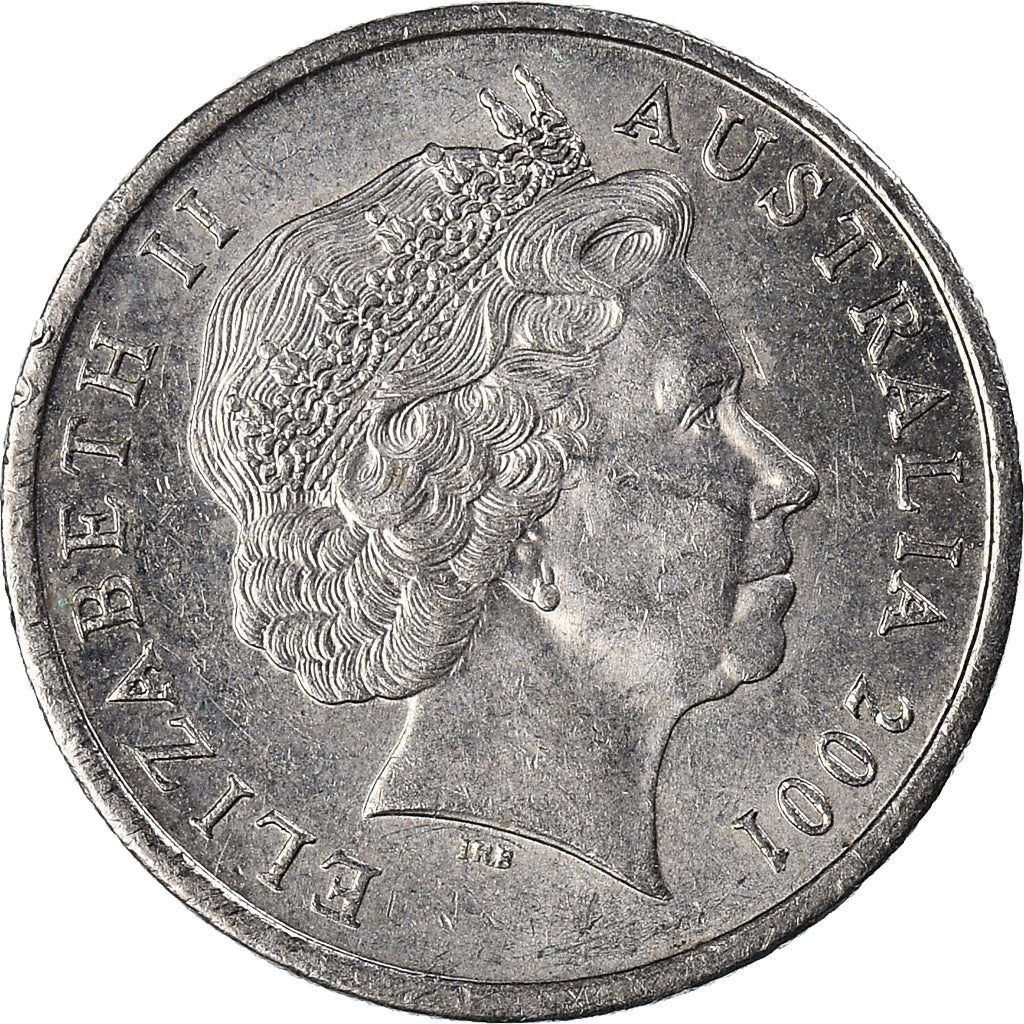 Moeda, Austrália, 5 Cents, 2001
