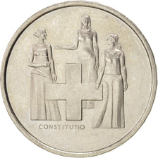 Coin, Switzerland, 5 Francs, 1974, MS(63), Copper-nickel, KM:52