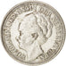 NETHERLANDS, 25 Cents, 1941, KM #164, EF(40-45), Silver, 19, 3.56