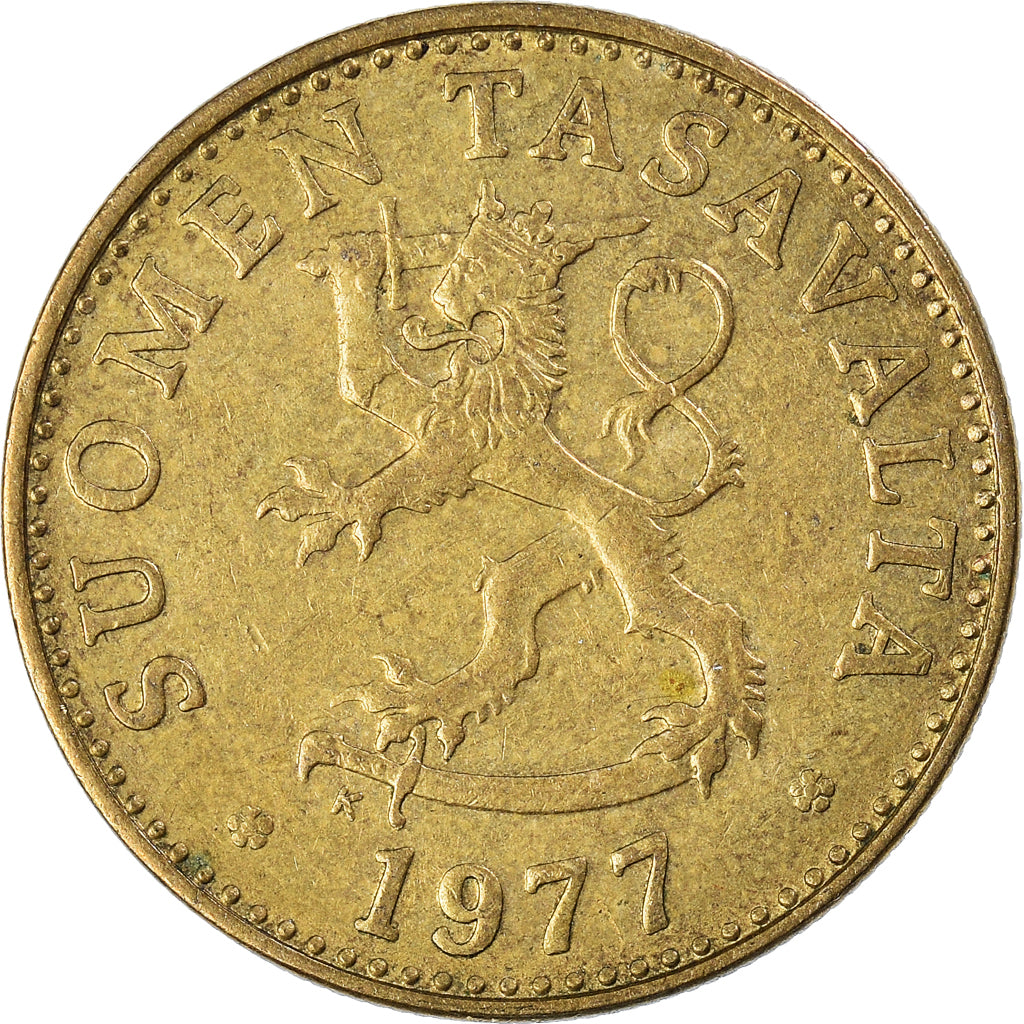 Moneda, Finlandia, 50 Penniä, 1977