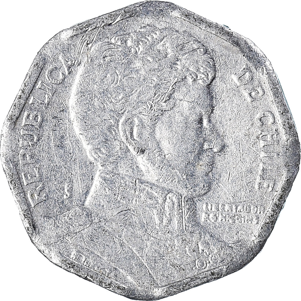 Moneta, Cile, Peso, 2002