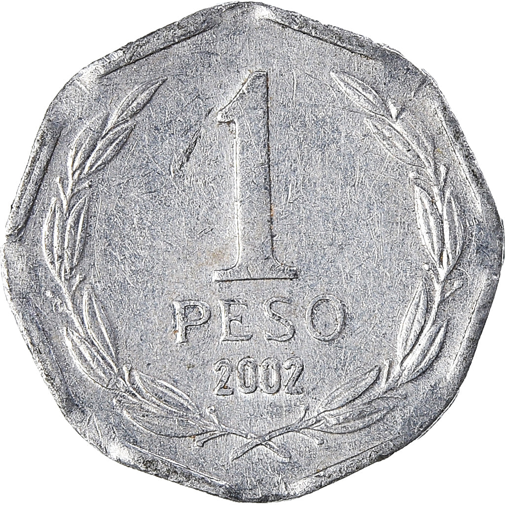 Moneta, Cile, Peso, 2002