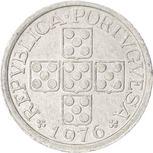 Coin, Portugal, 10 Centavos, 1976, MS(60-62), Aluminum, KM:594