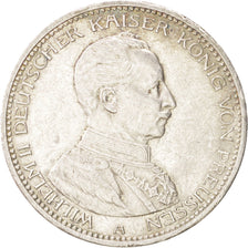 German States, 5 Mark, 1914, Berlin, KM #536, AU(50-53), Silver, 38, 27.74