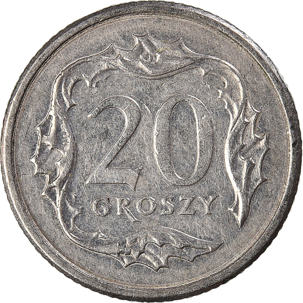 Moneda, Polonia, 20 Groszy, 2011