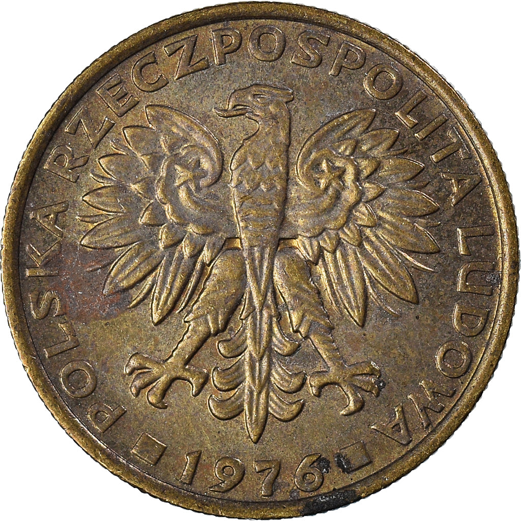 Münze, Polen, 2 Zlote, 1976