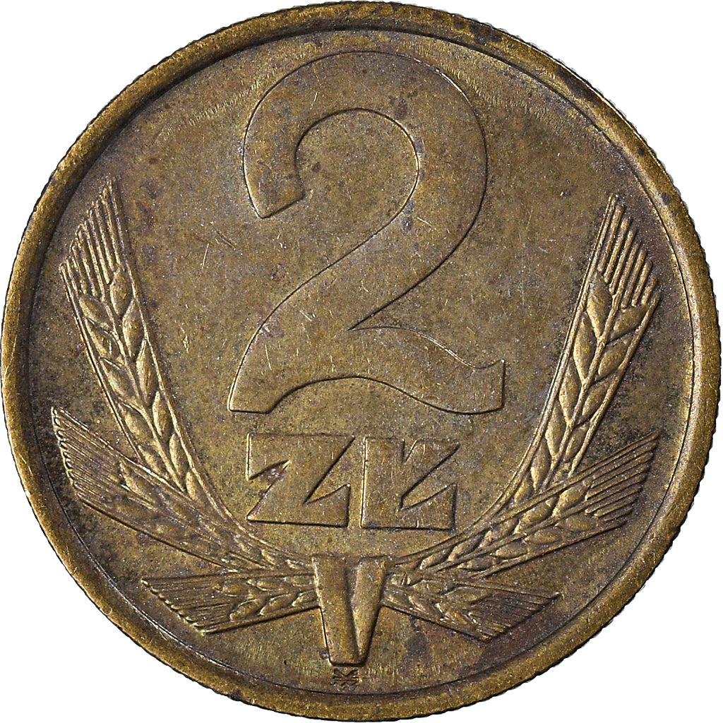 Münze, Polen, 2 Zlote, 1976