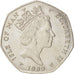 Ile de Man, Elisabeth II, 50 Pence 1989, KM 212