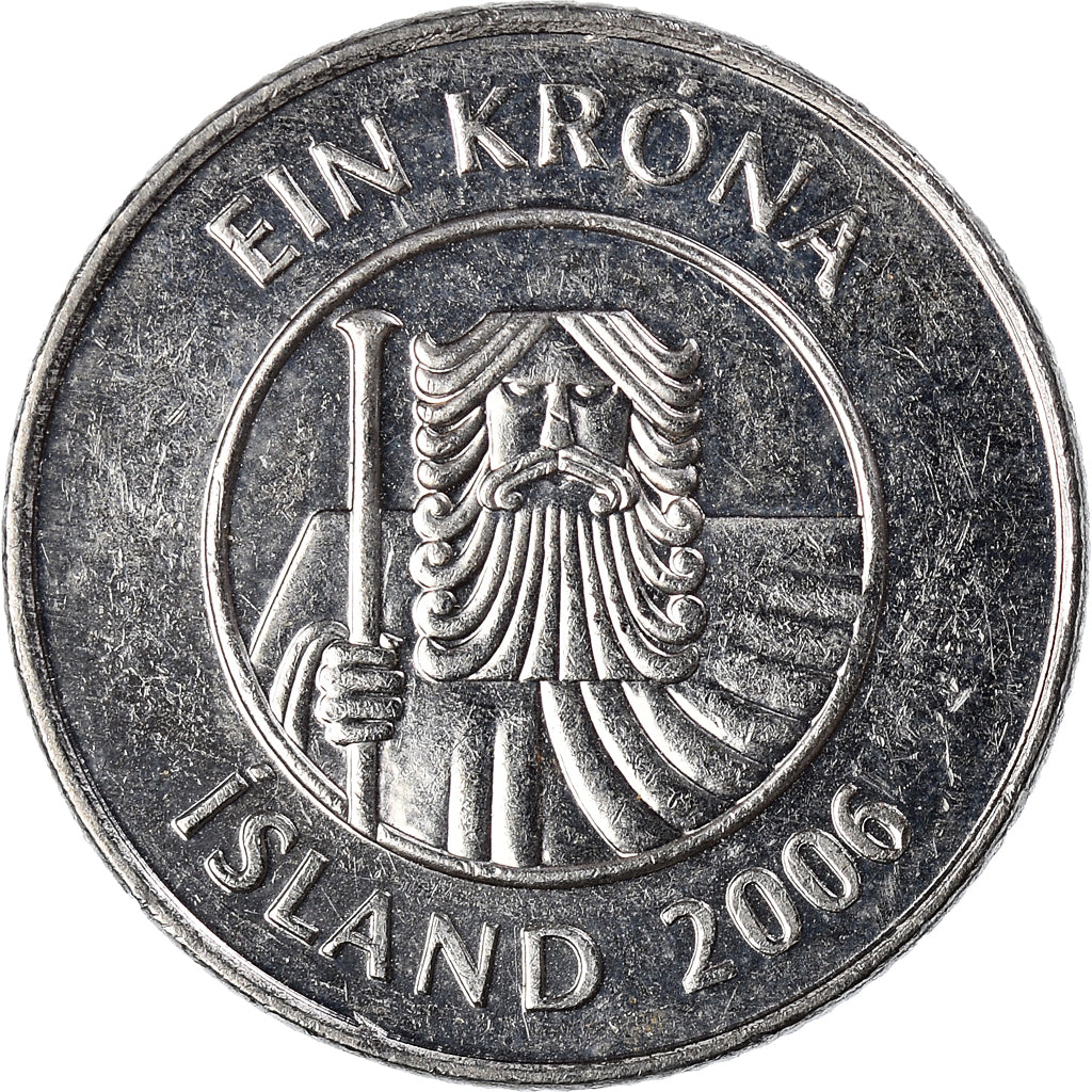 Münze, Iceland, Krona, 2006