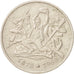 Coin, Bulgaria, 2 Leva, 1969, EF(40-45), Copper-nickel, KM:77