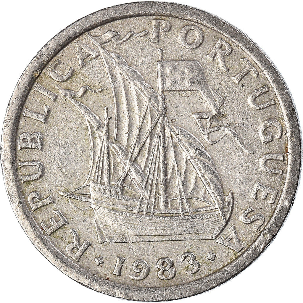 Coin, Portugal, 2-1/2 Escudos, 1983