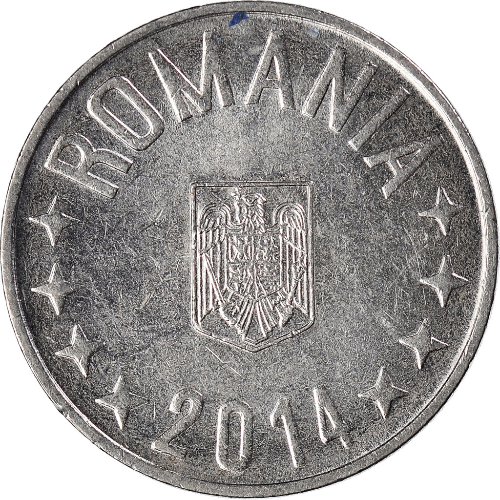 Moeda, Roménia, 10 Bani, 2014