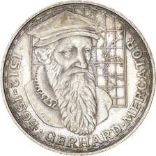 GERMANY - FEDERAL REPUBLIC, 5 Mark, 1969, Stuttgart, KM #126.1, AU(50-53),...