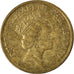 Moeda, Hong Kong, 10 Cents, 1989