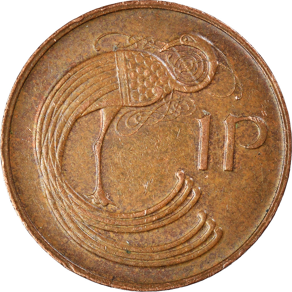 Moneta, REPUBLIKA IRLANDII, Penny, 1985