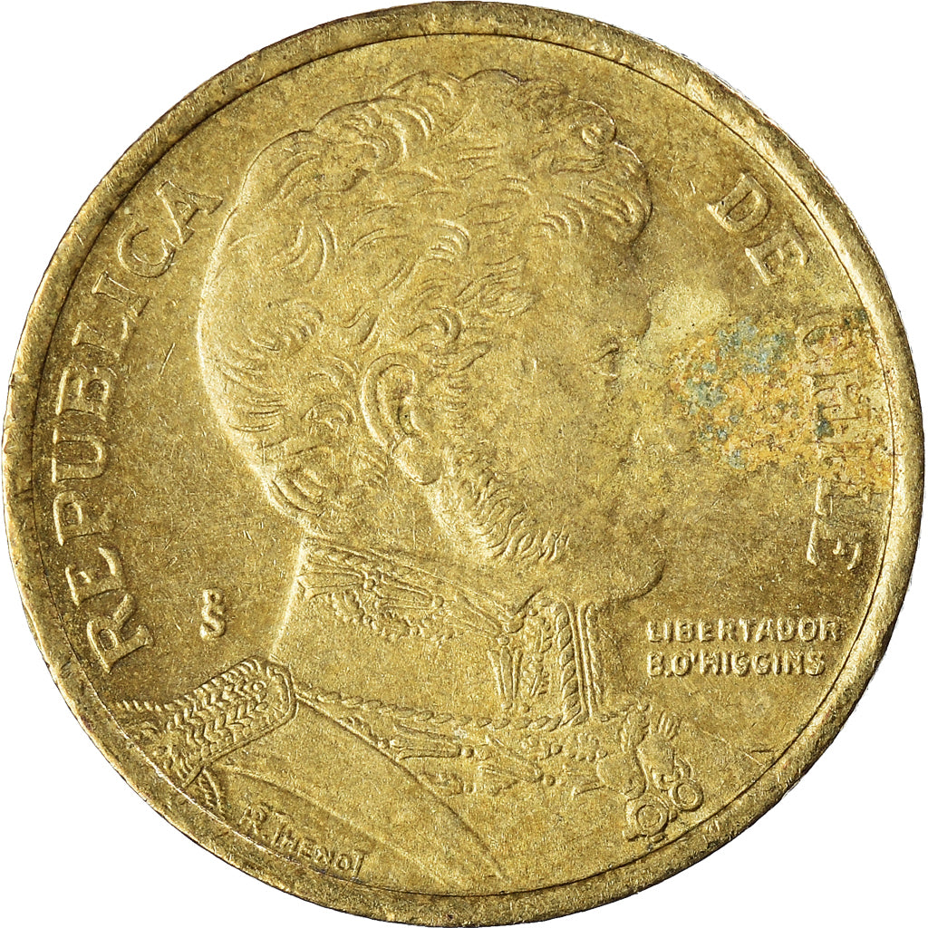 Moneda, Chile, 10 Pesos, 2003