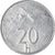 Münze, Slowakei, 20 Halierov, 1993