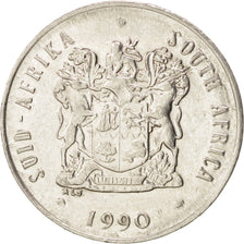 SOUTH AFRICA, 20 Cents, 1990, KM #86, MS(63), Nickel, 24.2, 5.91