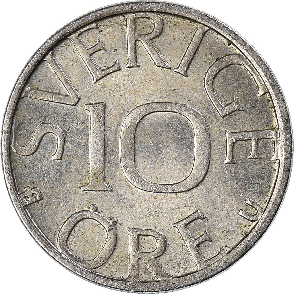 Moeda, Suécia, 10 Öre, 1979