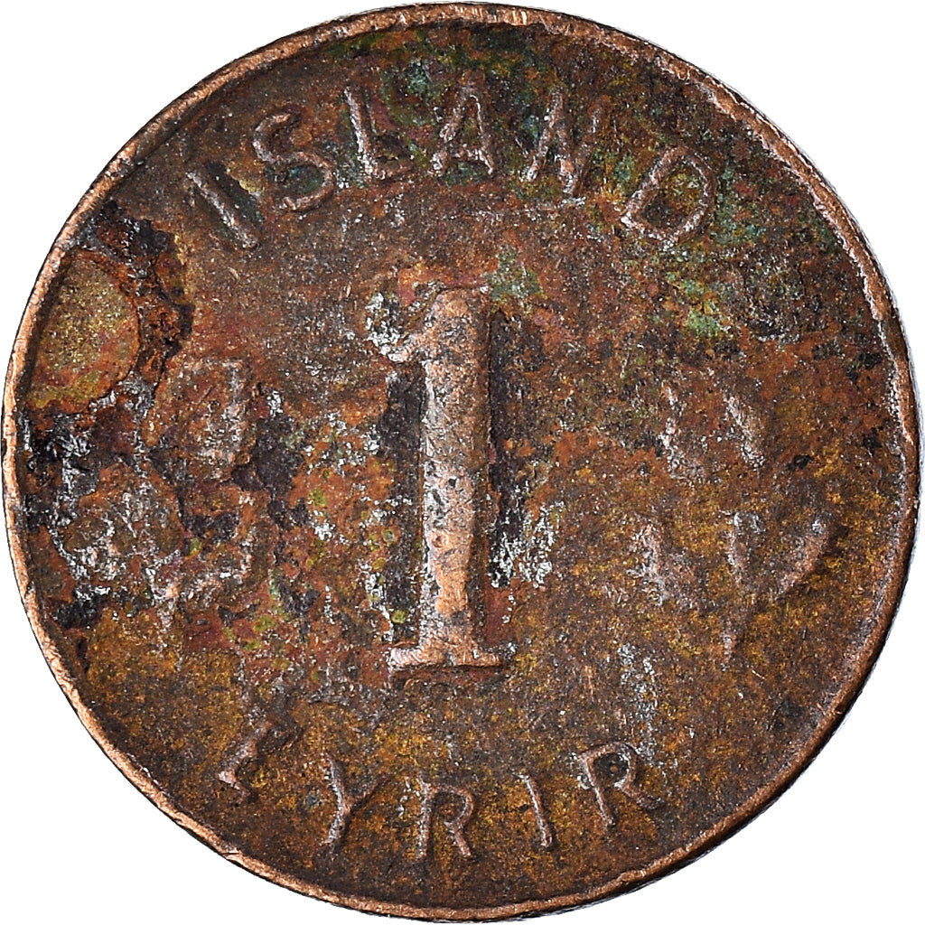Moeda, Islândia, Eyrir, 1953
