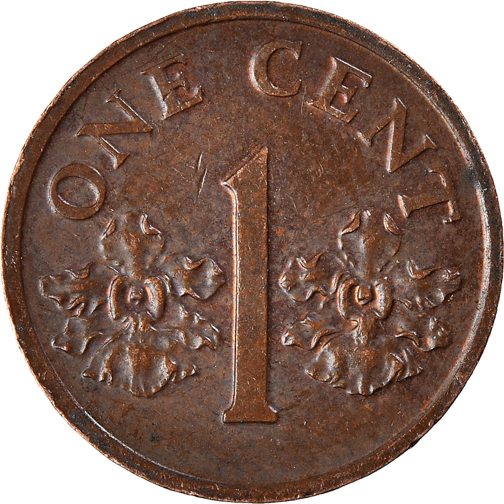 Monnaie, Singapour, Cent, 1989