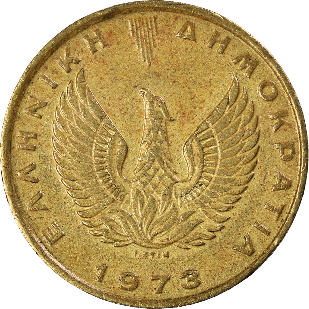 Münze, Griechenland, 2 Drachmai, 1973