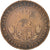 Moneta, Hiszpania, Isabel II, 5 Centimos, 1867, F(12-15), Miedź, KM:635.1