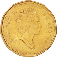 Coin, Canada, Elizabeth II, Dollar, 1990, Ottawa, EF(40-45), Aureate-Bronze