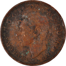 Monnaie, Grande-Bretagne, 1/2 Penny, 1943