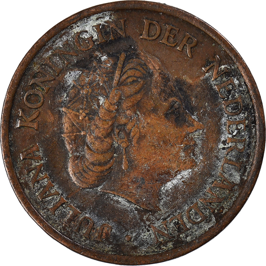Moneta, Holandia, 5 Cents, 1953