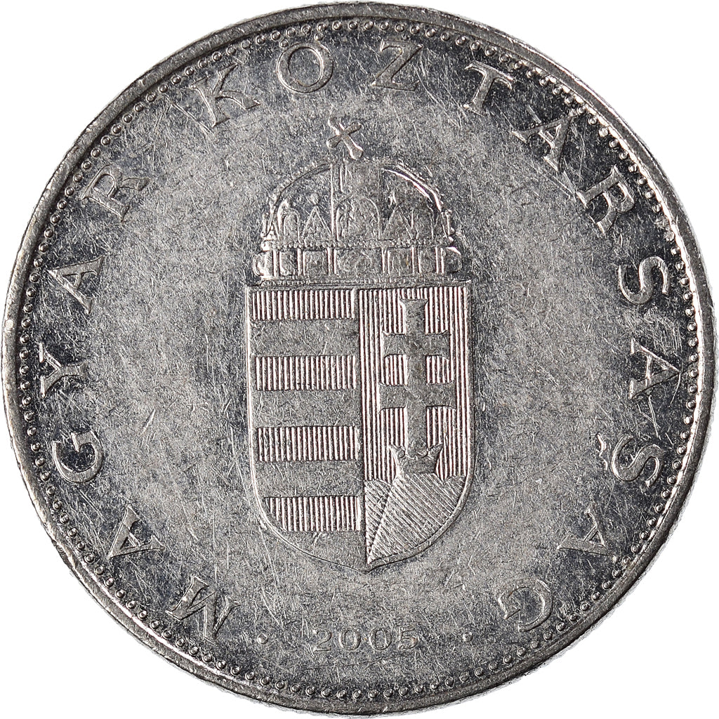 Moneta, Ungheria, 10 Forint, 2005