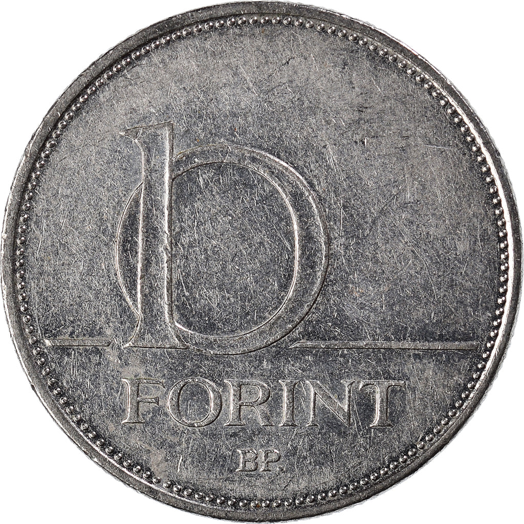 Moneta, Ungheria, 10 Forint, 2005
