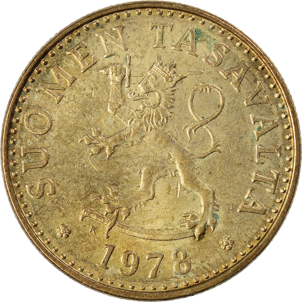 Moneta, Finlandia, 20 Pennia, 1978
