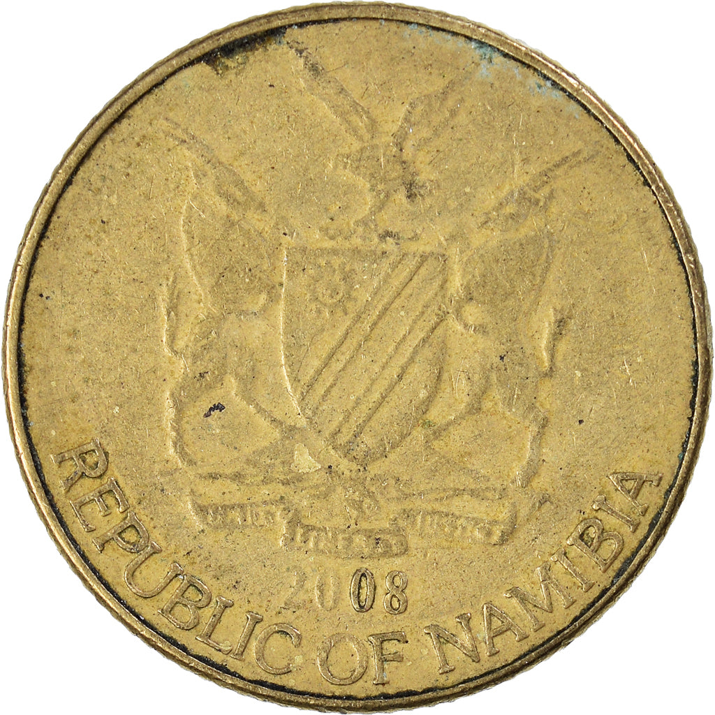Münze, Namibia, Dollar, 2008