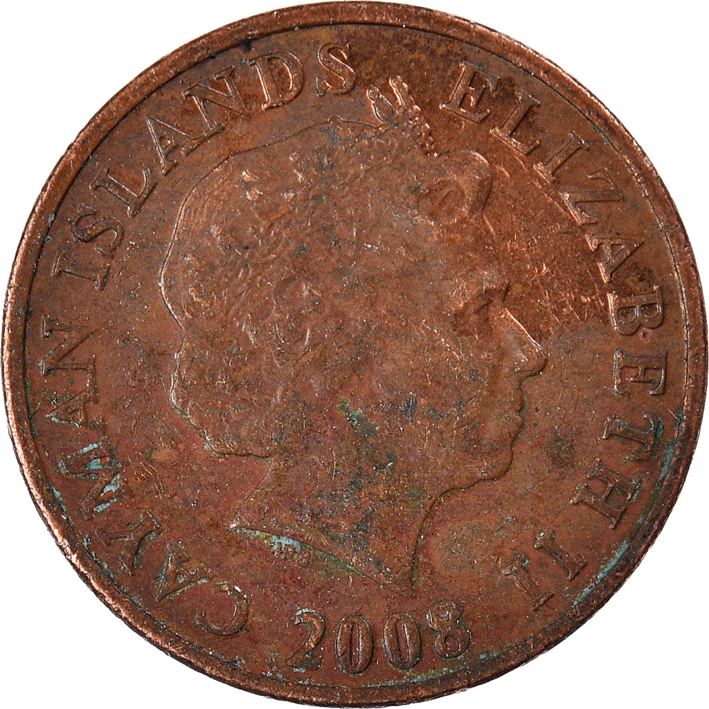 Coin, Cayman Islands, Cent, 2008