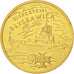 POLAND, 2 Zlote, 2012, Warsaw, KM #820, MS(63), Brass, 27, 8.13
