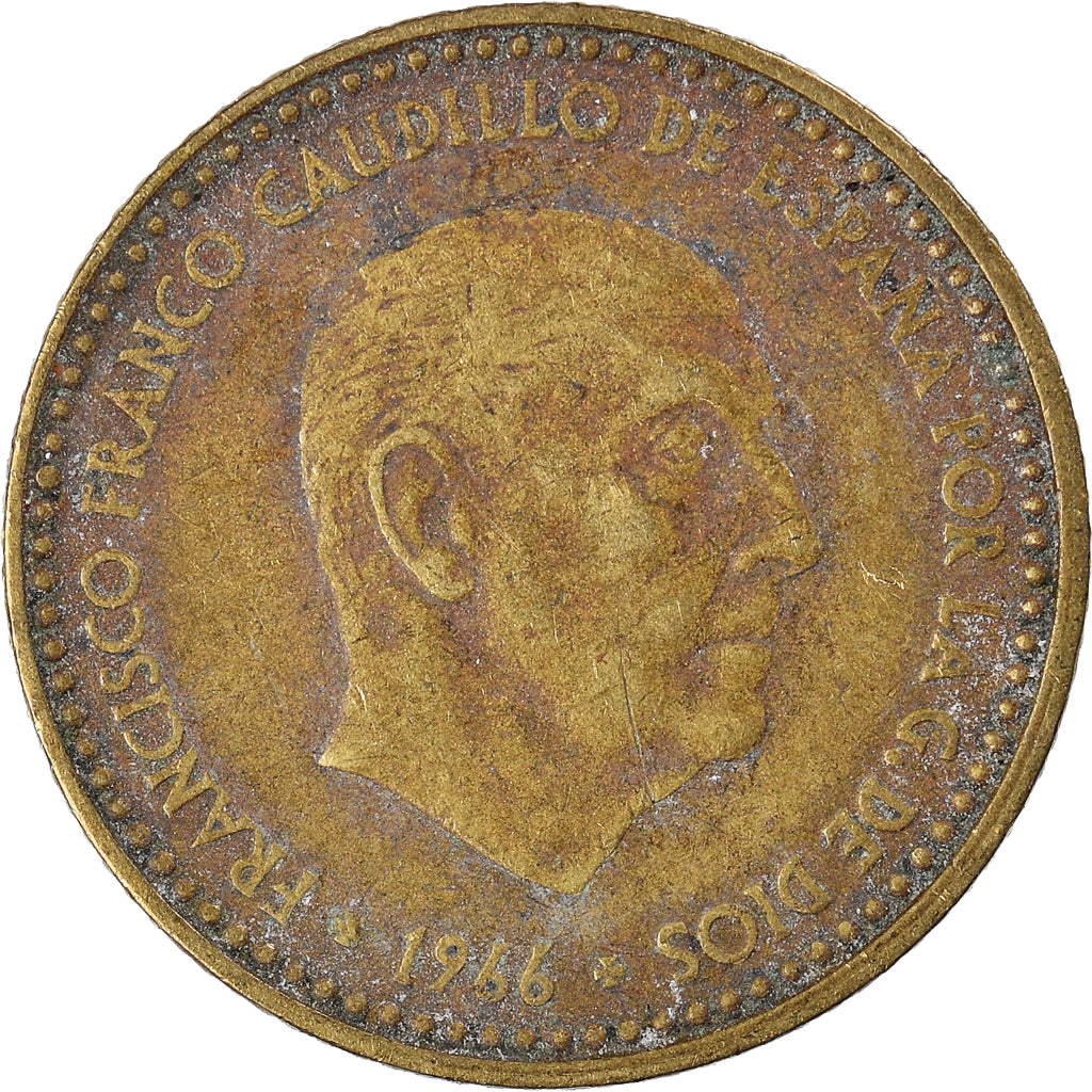 Moneda, España, Peseta, 1966 (67)