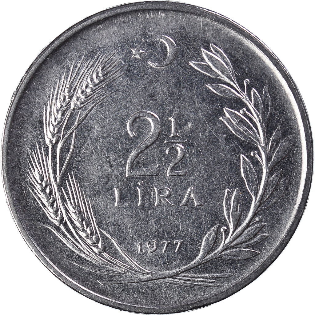 Moneta, Turchia, 2-1/2 Lira, 1977