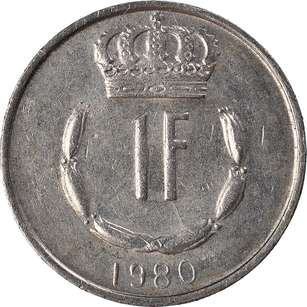 Monnaie, Luxembourg, Franc, 1980