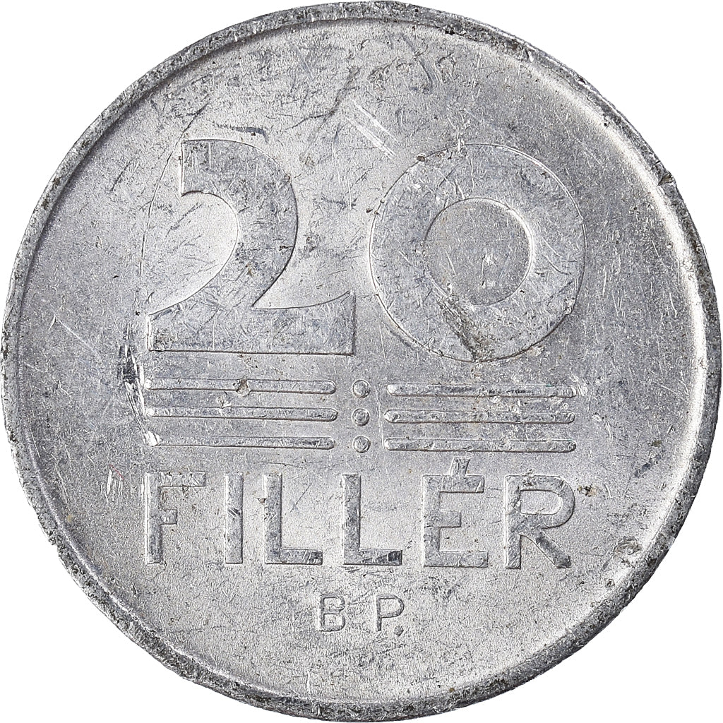 Münze, Ungarn, 20 Fillér, 1966
