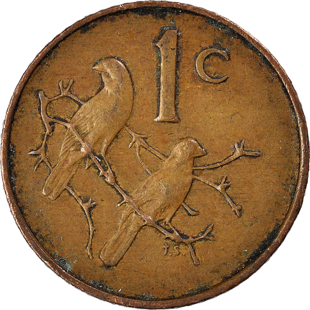 Moneta, Sudafrica, Cent, 1981