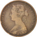 Coin, NOVA SCOTIA, Cent, 1861, Royal Canadian Mint, Ottawa, VF(20-25), Bronze