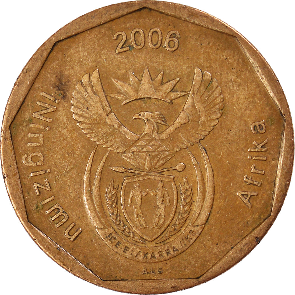 Moneta, Sudafrica, 50 Cents, 2006